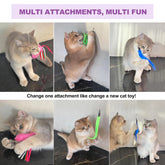 Furiva Retractable Cat Teaser Wand Set - product image 3
