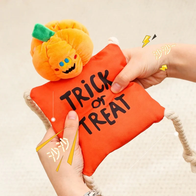 Furiva Halloween Squeaky Dog Plush Toy - product image 5