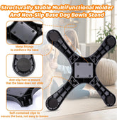 Furiva 3-Height Tilted Dog Bowl Stand - product image 6