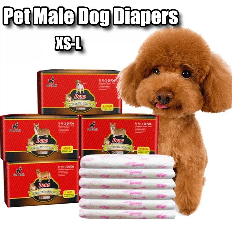 Furiva Disposable Male Dog Diapers - product image 2