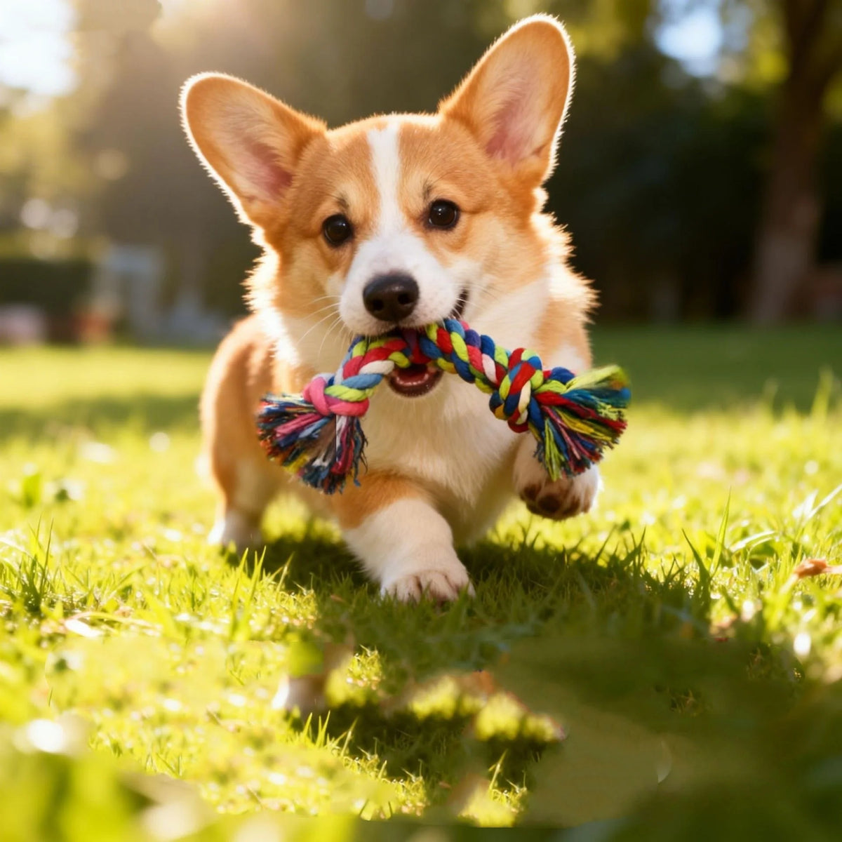 Furiva Double-Knot Cotton Rope Toy - product image 3