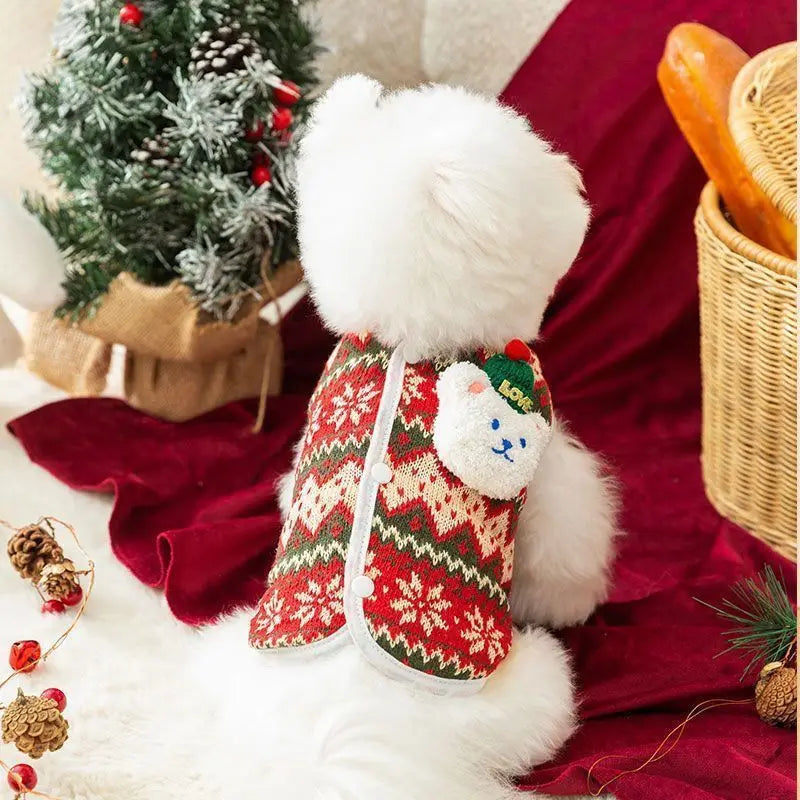 Furiva Cotton Christmas Pet Sweater - product image 2