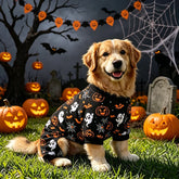 Furiva Pumpkin Print Pet Jumpsuit - product image 2