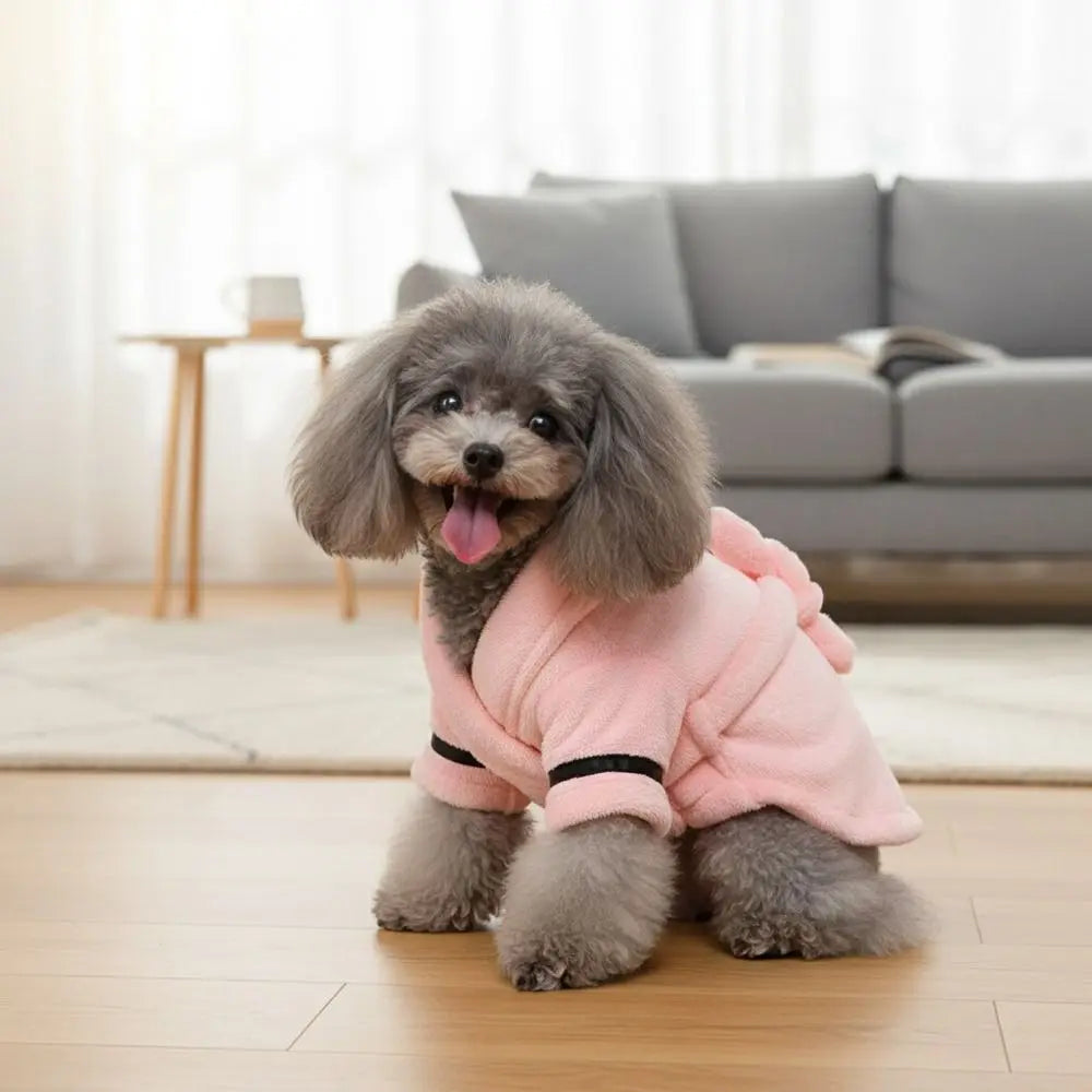 Furiva Quick-Dry Pet Bathrobe for Dogs & Cats - product image 6