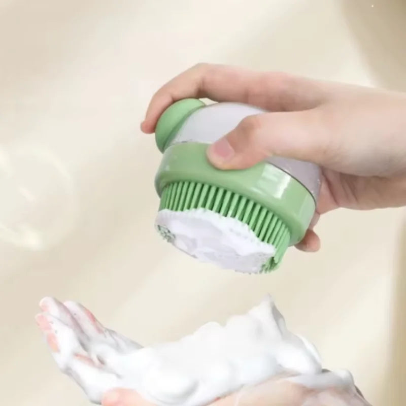 Furiva Soft Silicone Shampoo-Dispensing Bath Brush - product image 6