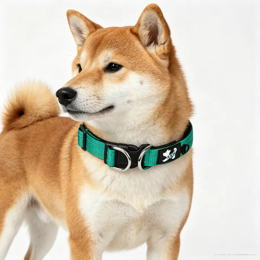 Furiva Comfort-Lined Reflective Dog Collar - product image 2