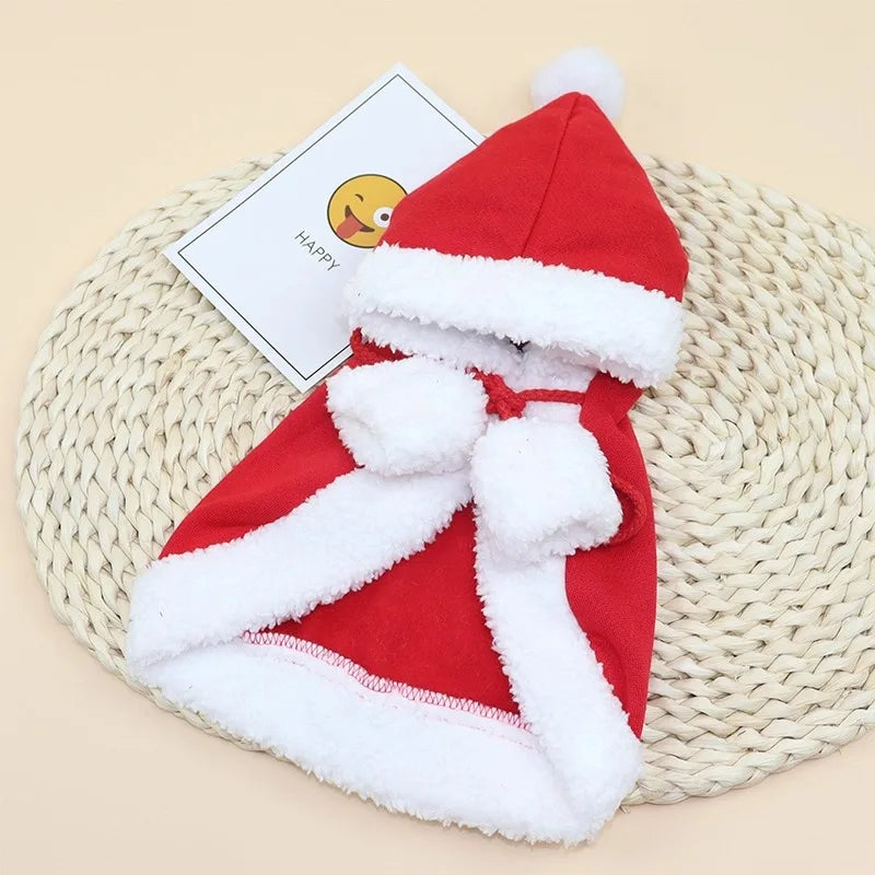 Furiva Santa Pet Cape & Hat for Dogs & Cats - product image 7