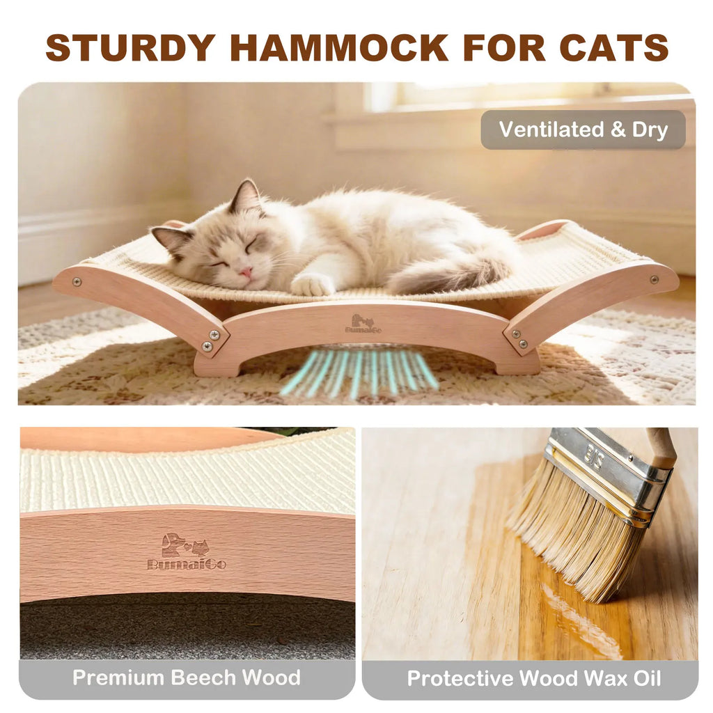Furiva Sisal Cat Scratcher Lounge - product image 6