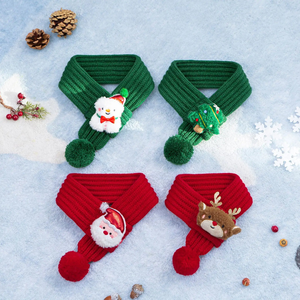 Furiva Knitted Holiday Pet Scarf from Furiva Pets