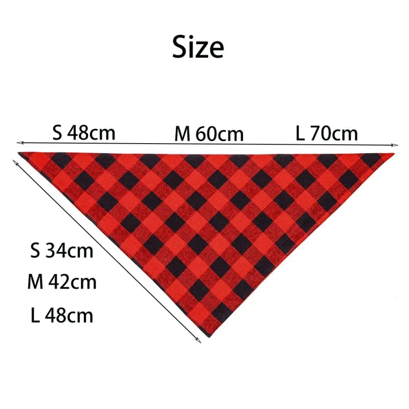 Furiva Washable Plaid Pet Bandana - product image 6