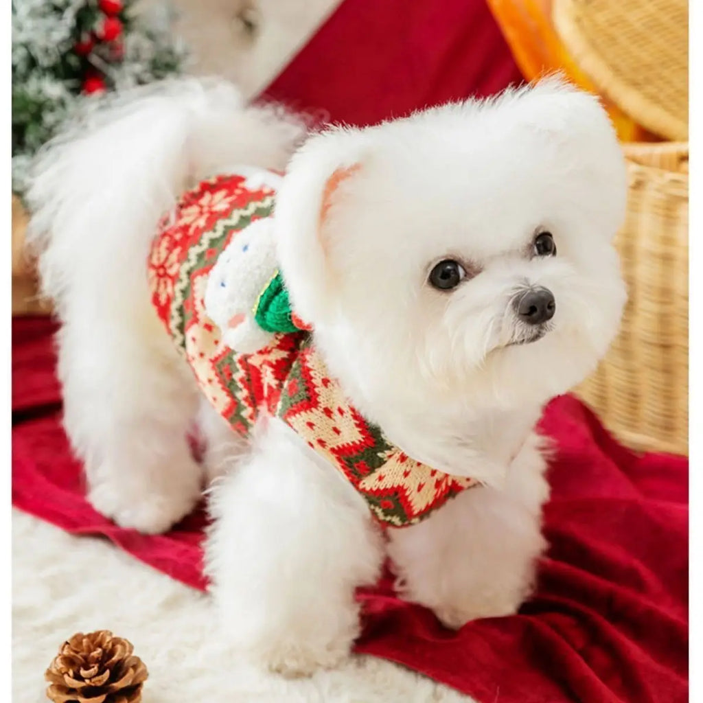 Furiva Cotton Christmas Pet Sweater - product image 6