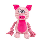 Furiva Plush Animal Rope Squeak Toy - product image 16