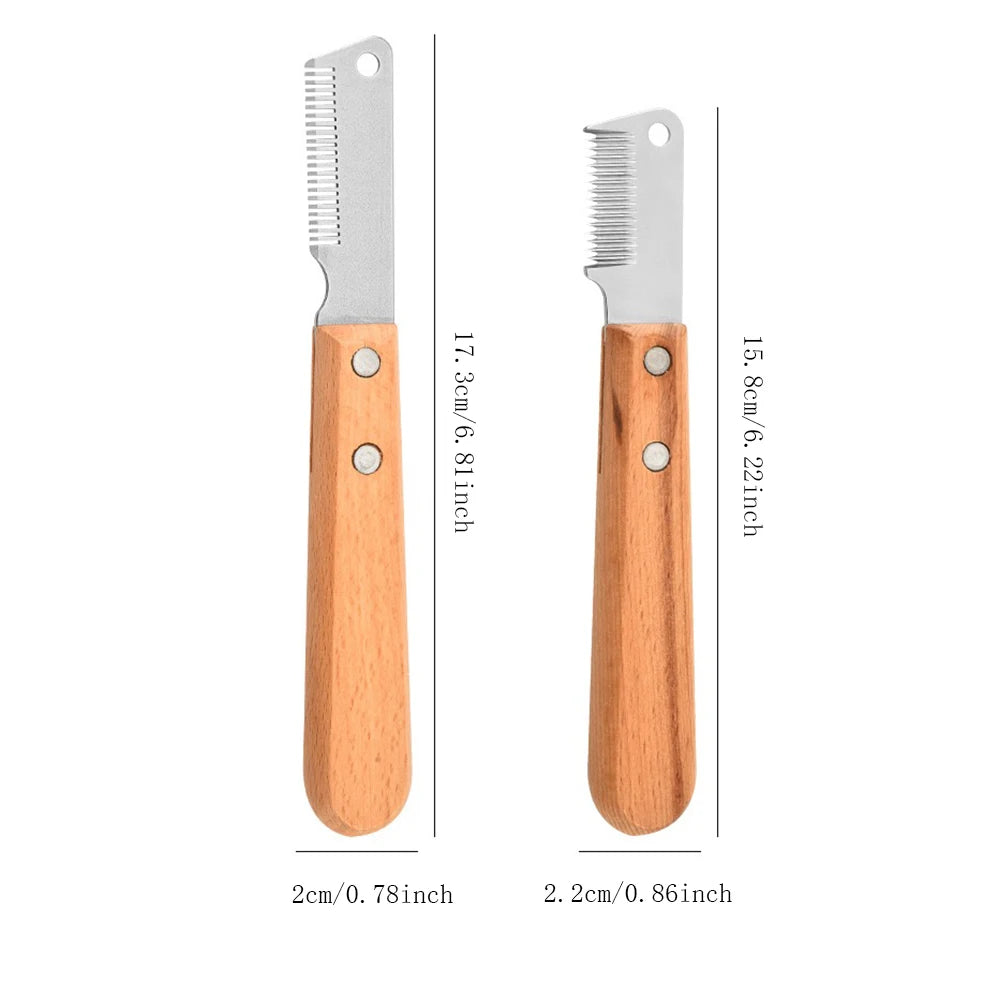 Furiva Stainless Steel Stripping Comb - product image 6