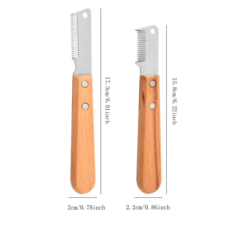 Furiva Stainless Steel Stripping Comb - product image 6