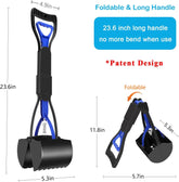 Folding Dog Pooper Scooper from Furiva Pets