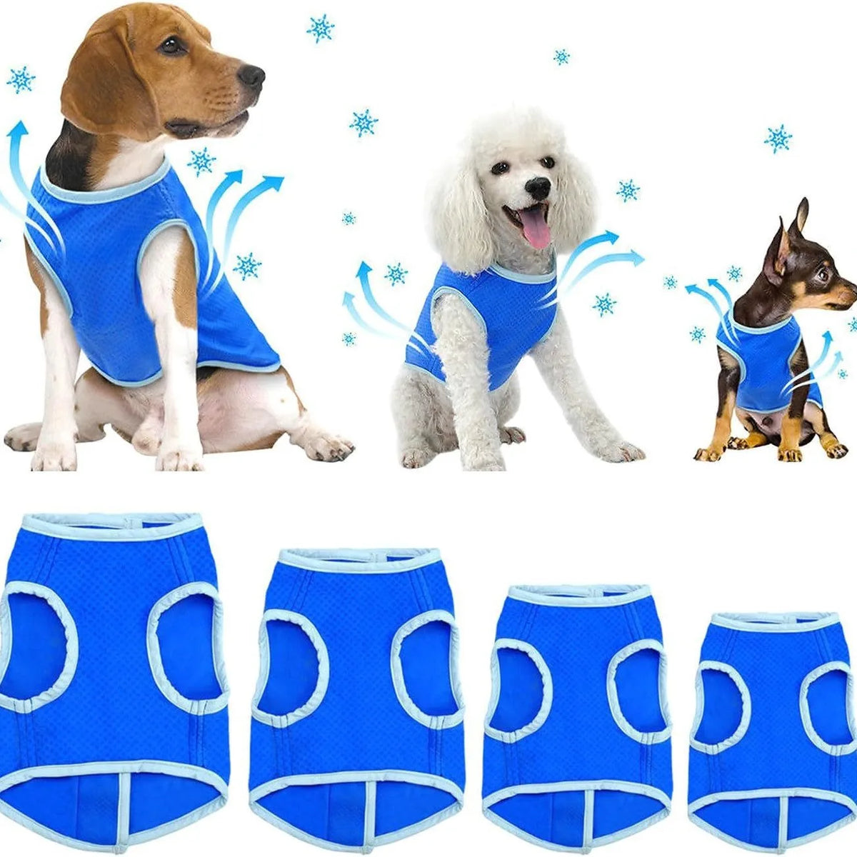 Furiva Ice-Gel Cooling Vest for Dogs & Cats from Furiva Pets