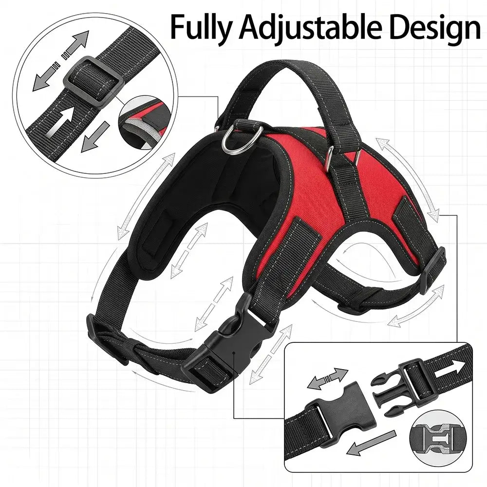 Furiva Reflective Dog Harness with Handle - product image 4
