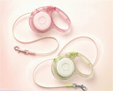 Furiva Transparent 3M Retractable Dog Leash from Furiva Pets