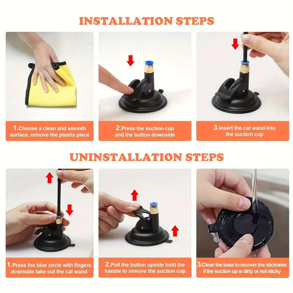 Furiva Suction-Cup Cat Teaser Wand - product image 5