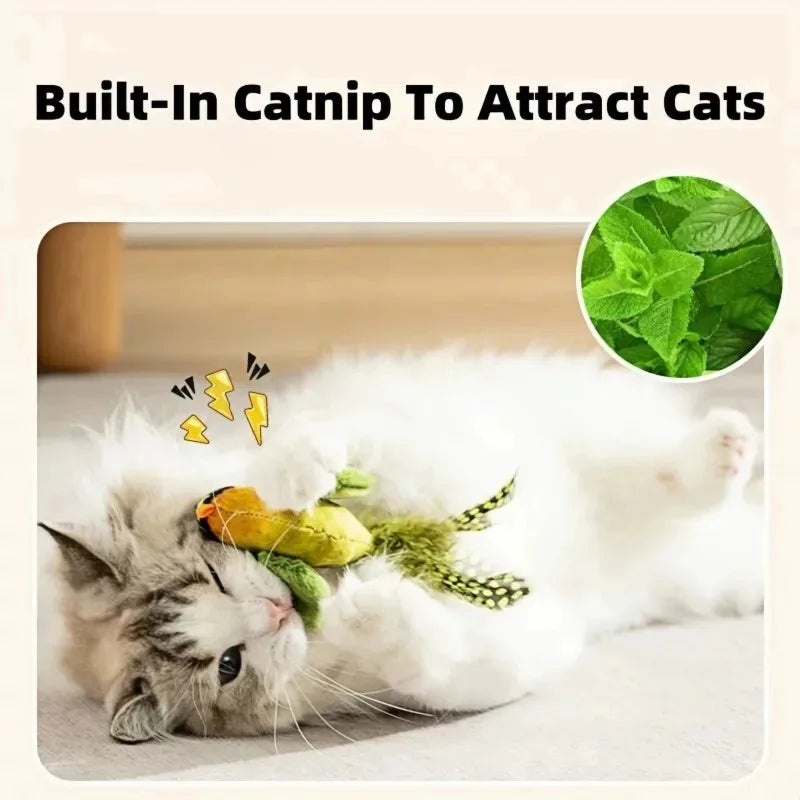 Furiva Chirping Bird Cat Teaser Toy - product image 3