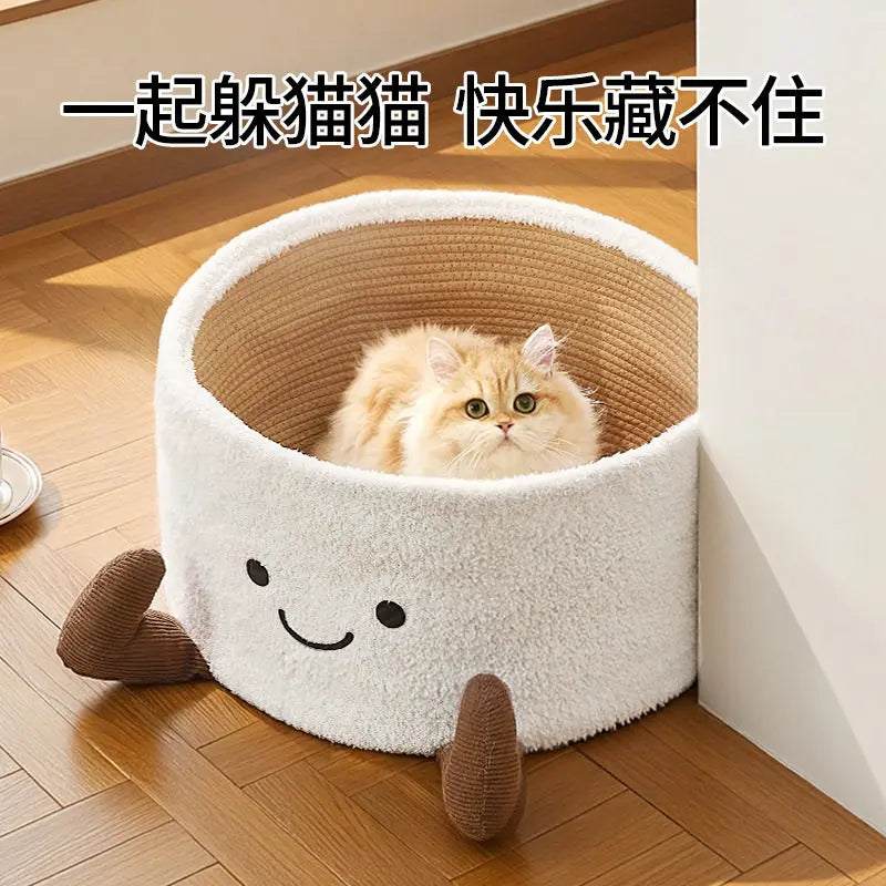 Furiva Semi-Enclosed Cat Scratcher Bed - product image 3