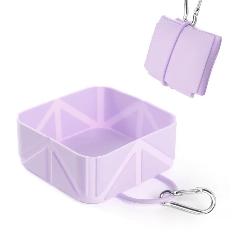 Furiva Foldable Silicone Travel Bowl for Pets – product view 10 of 11