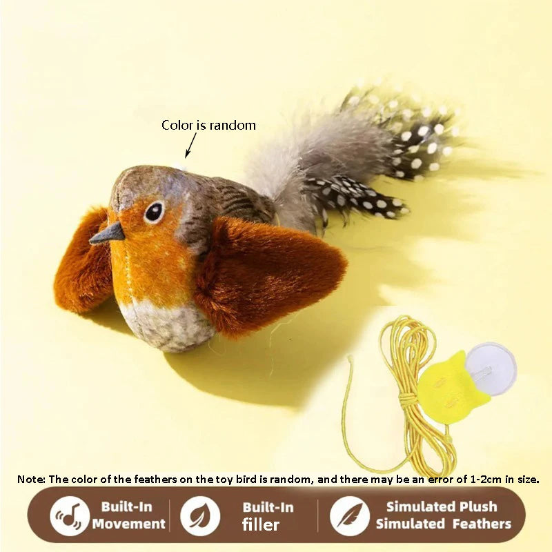 Furiva Chirping Bird Cat Teaser Toy - product image 7
