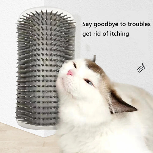 Furiva Cat Self-Grooming Brush with Catnip from Furiva Pets