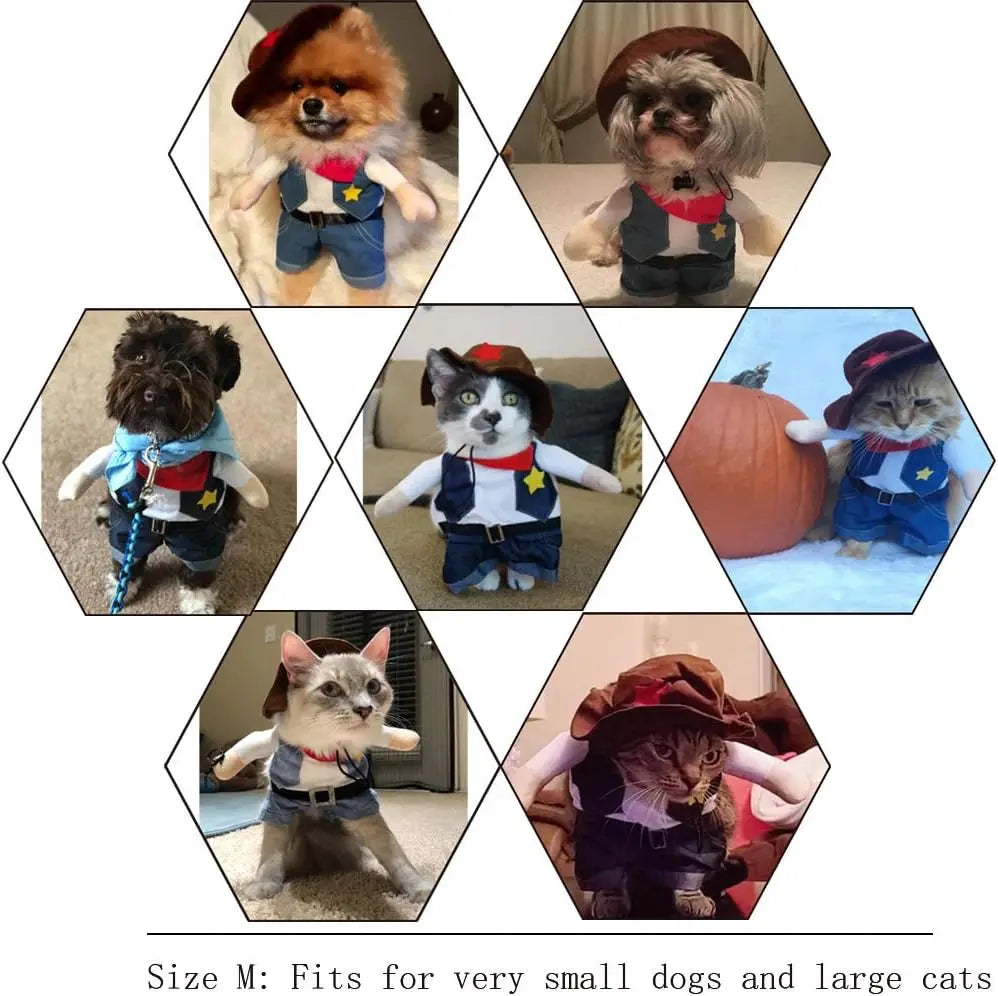 Furiva Cowboy Rider Pet Costume - product image 5