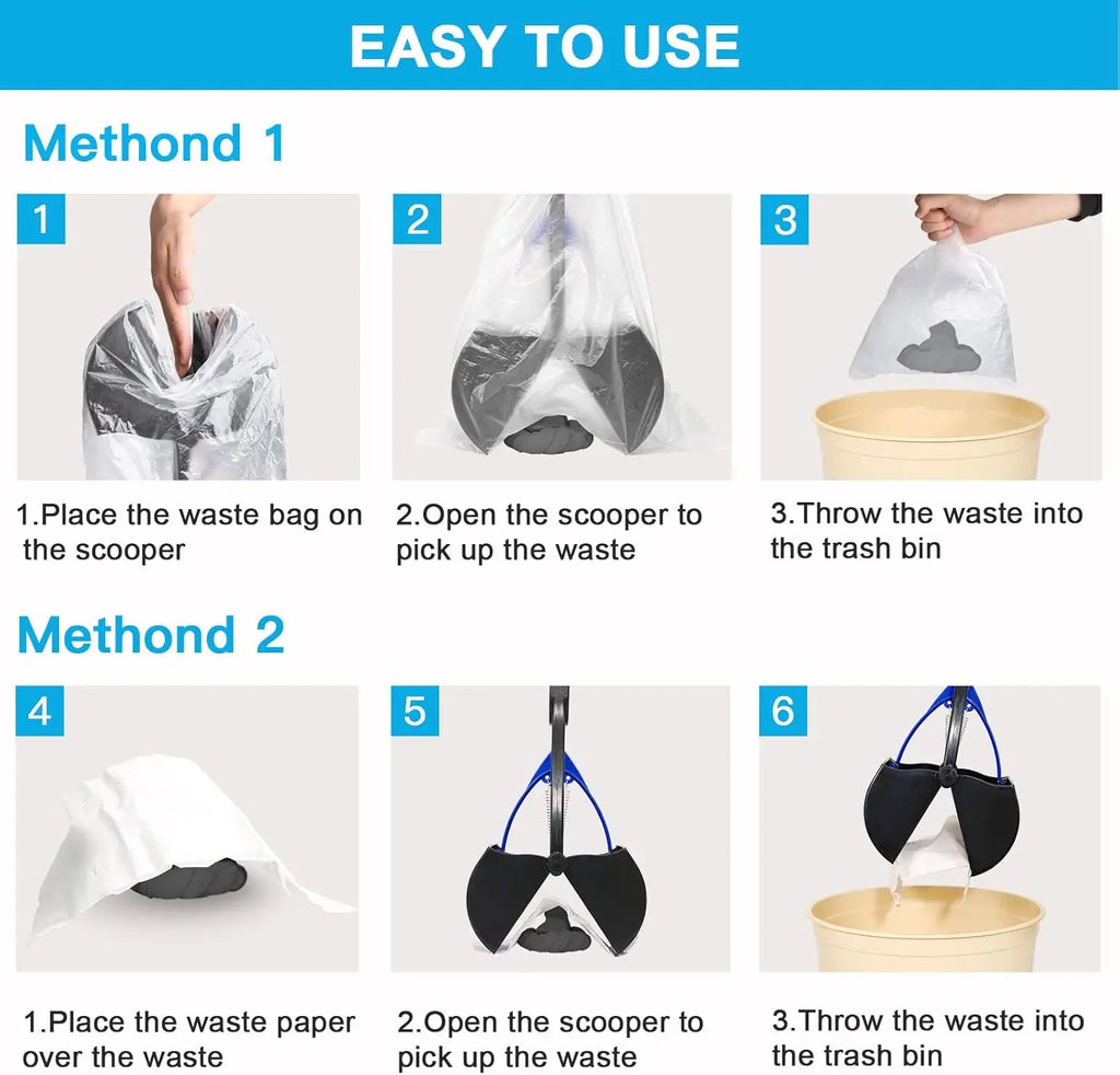 Folding Dog Pooper Scooper from Furiva Pets