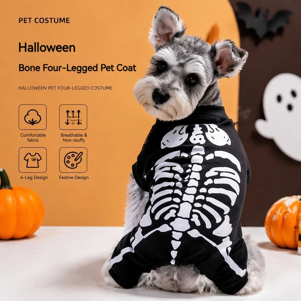 Furiva Skull Pet Costume for Dogs & Cats - product image 2