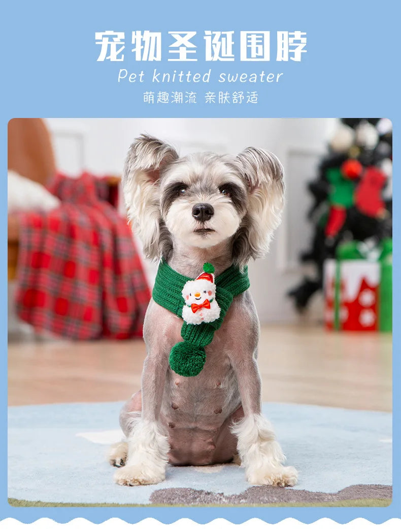 Furiva Knitted Holiday Pet Scarf - product image 8