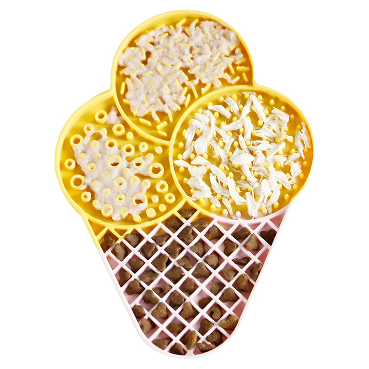 Furiva Ice Cream-Shaped Silicone Lick Mat – product view 6 of 8