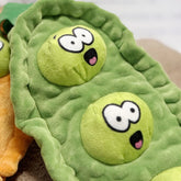 Furiva Pea Pod Treat-Hiding Plush Toy - product image 5