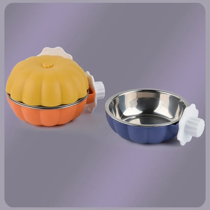 Furiva Pumpkin Pet Food & Water Bowl - product image 5