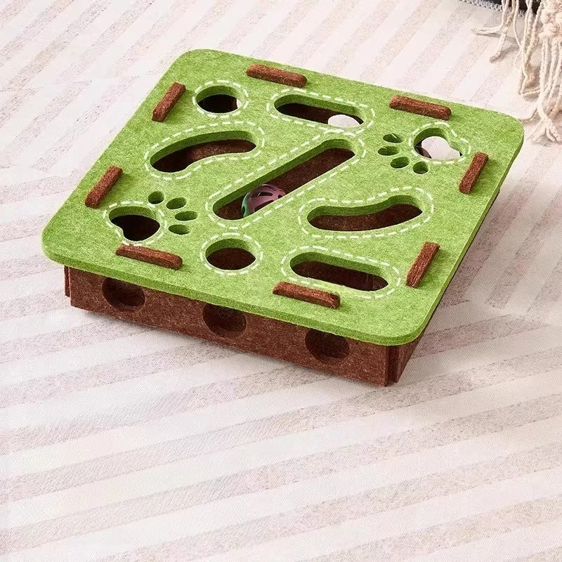 Furiva Felt Cat Puzzle & Play Box - product image 4