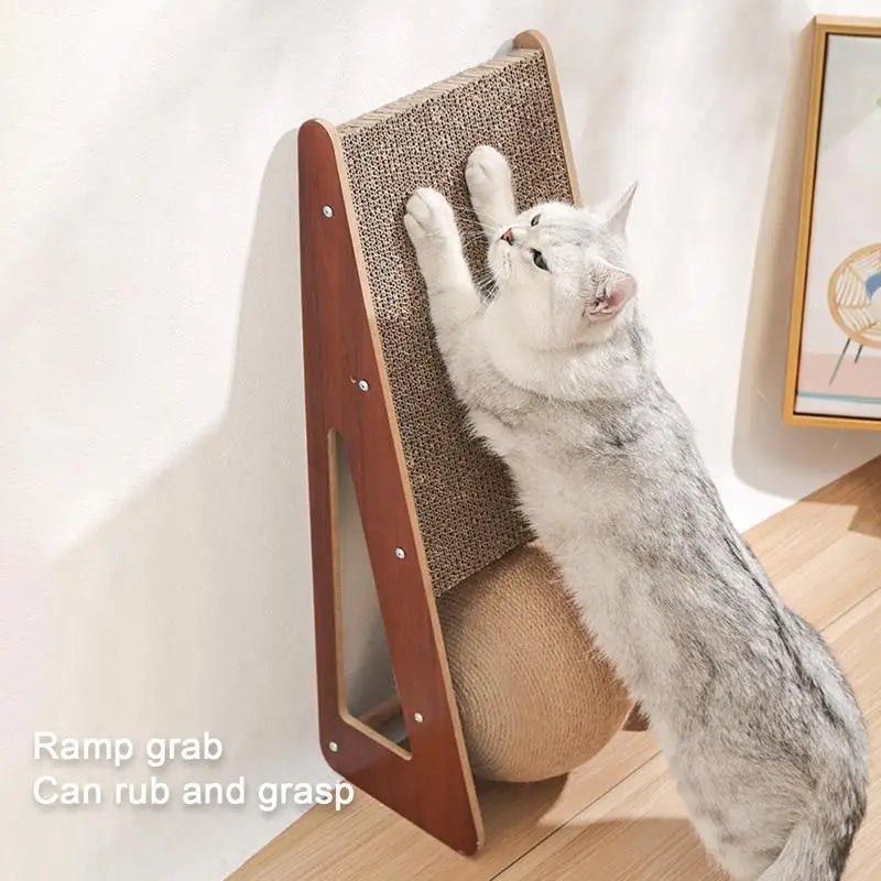 Furiva Sisal Cat Scratcher with Ball - product image 4