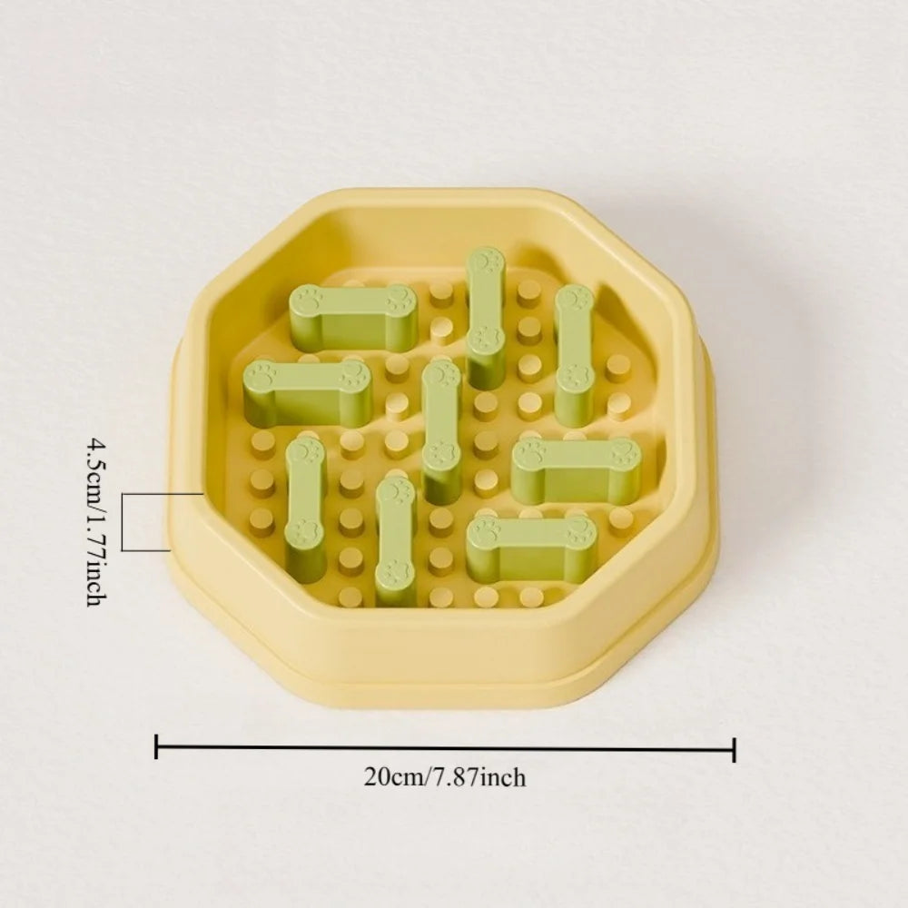 Furiva Adjustable Anti-Tip Slow Feeder Bowl - product image 8