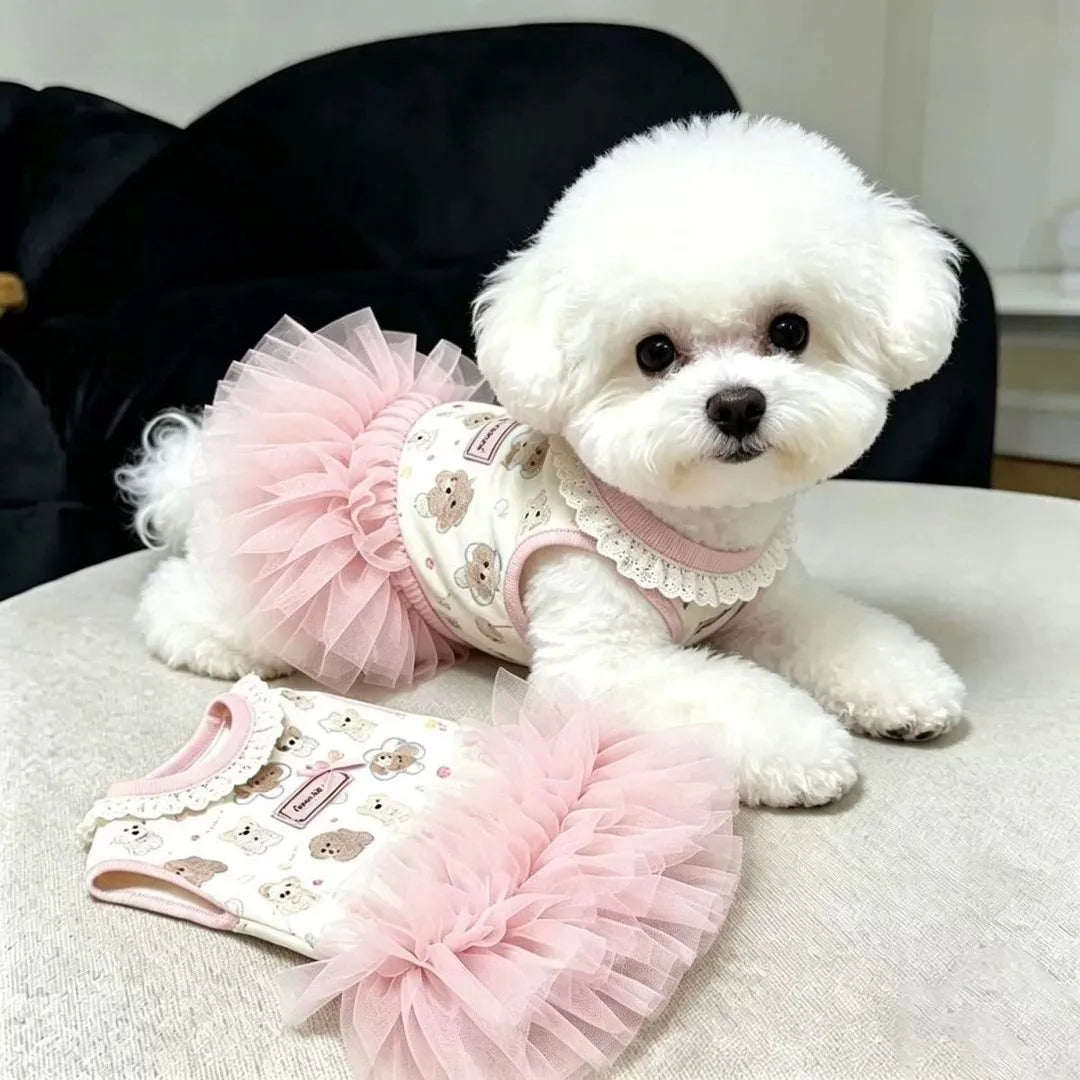 Furiva Bow Pet Dress for Dogs & Cats - product image 4