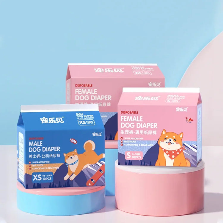 Furiva Soft Disposable Dog Diapers - product image 3