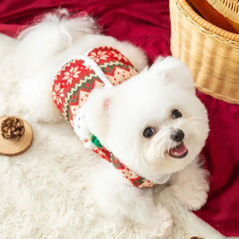 Furiva Cotton Christmas Pet Sweater - product image 5