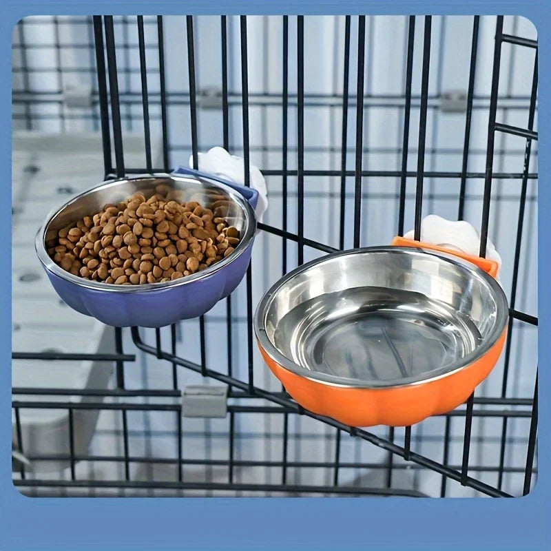 Furiva Pumpkin Pet Food & Water Bowl - product image 2
