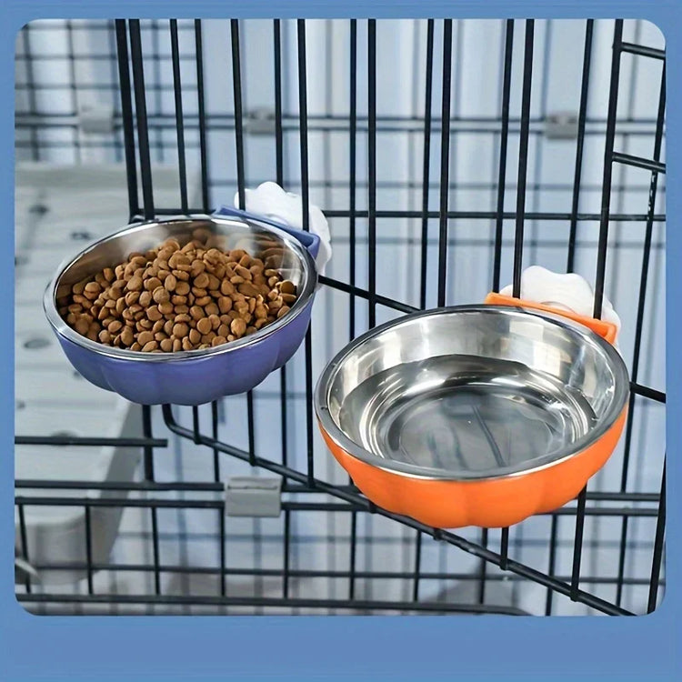Furiva Pumpkin Pet Food & Water Bowl - product image 2