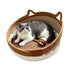 Furiva Woven Cat Scratcher Bed with Toy Ball - product image 7