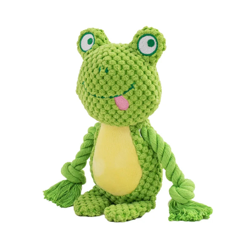 Furiva Plush Animal Rope Squeak Toy - product image 17