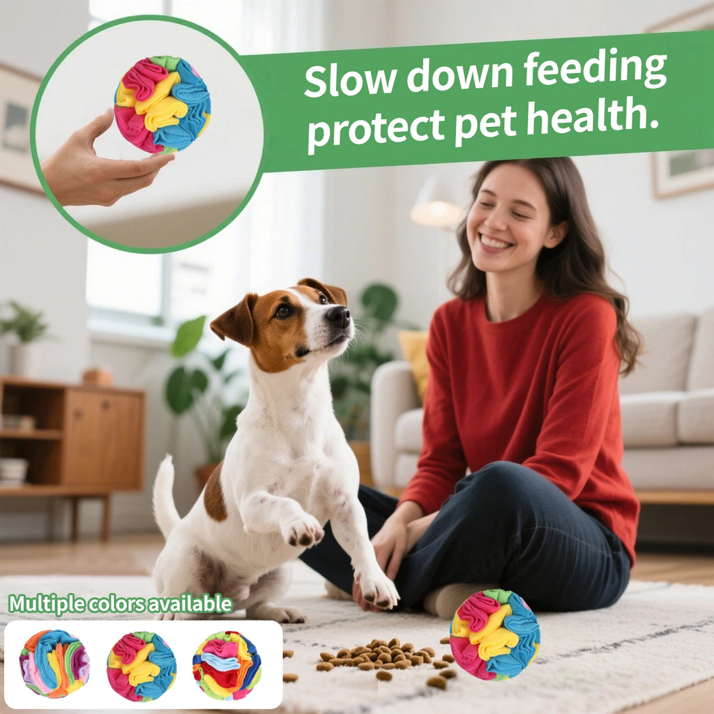 Furiva Foraging Snuffle Ball for Dogs & Cats - product image 3