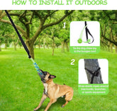 Furiva Spring Pole Tug Toy for Dogs & Cats - product image 4