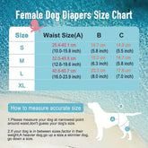 Furiva Washable Houndstooth Female Dog Diaper - product image 2