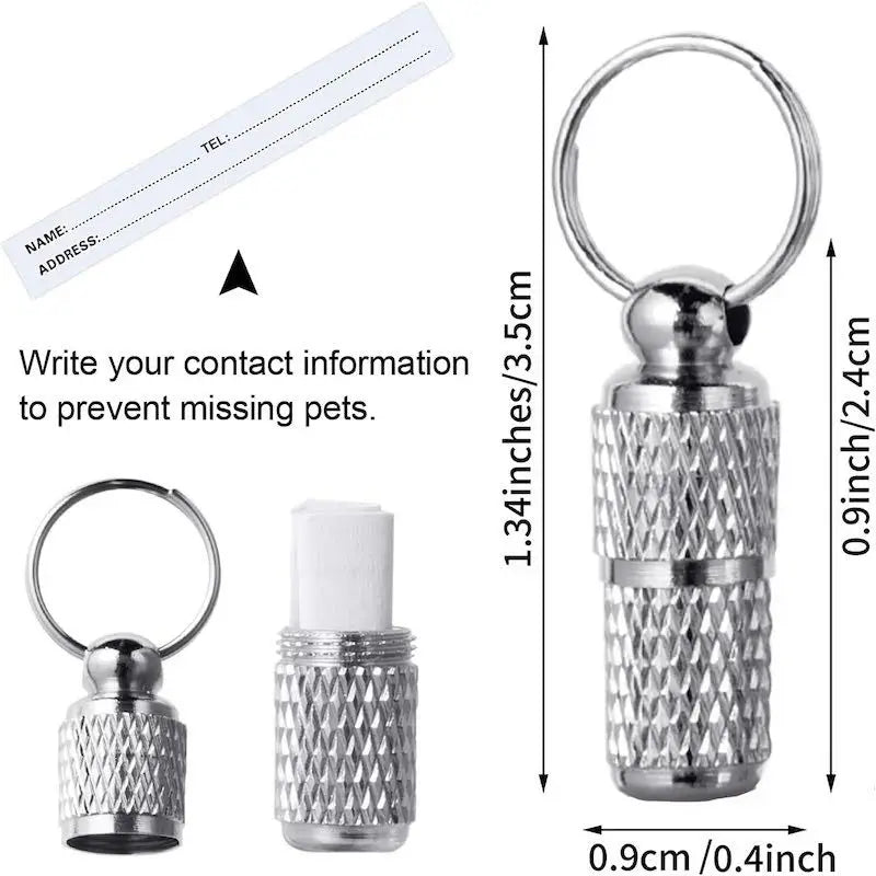 Furiva Waterproof Pet ID Capsule Tag - product image 2