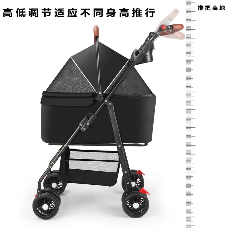 Furiva Detachable Carrier Pet Stroller from Furiva Pets
